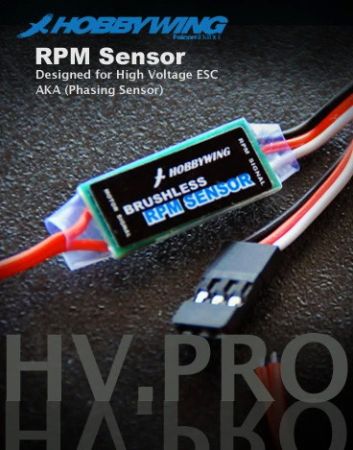 Hobbywing 86060041 RPM Sensor for High Voltage ESC for sale online
