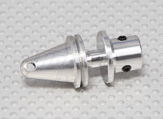 Prop adapter w/ Alu Cone 4mm shaft (Grub Screw Type)