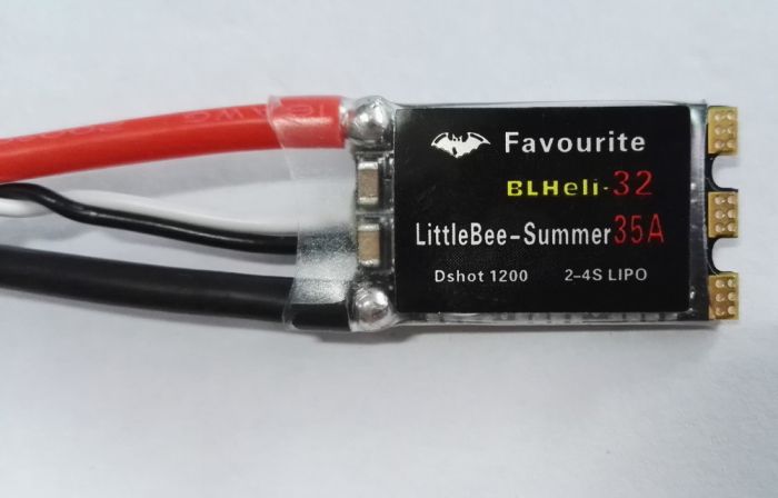 Favourite FVT LittleBee Summer 35A 2-4S BLHeli_32 ESC Dshot1200 Ready
