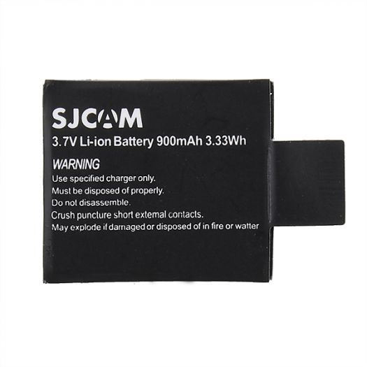 3.7V 900mAh Li-ion Battery for All SJcam Cameras SJ4000 SJ5000 M10 (Genuine)